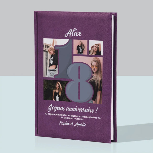 Le Collage Photo: 18 Plus Beaux Moments - Cahier De Notes