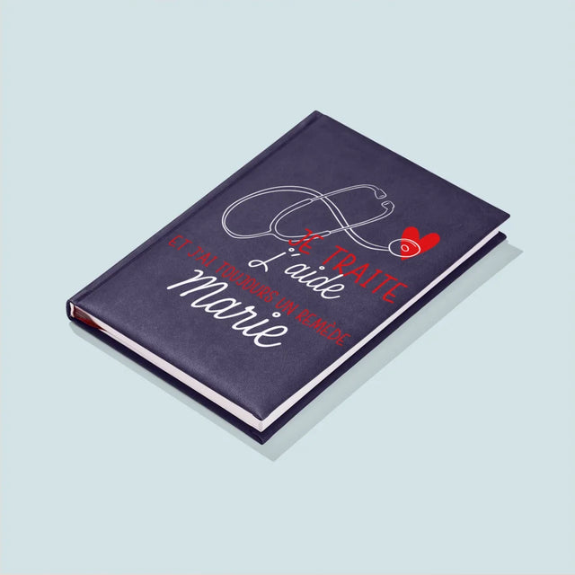 Le Prénom Et Un Texte: Je Traite, J'Aide - Cahier De Notes