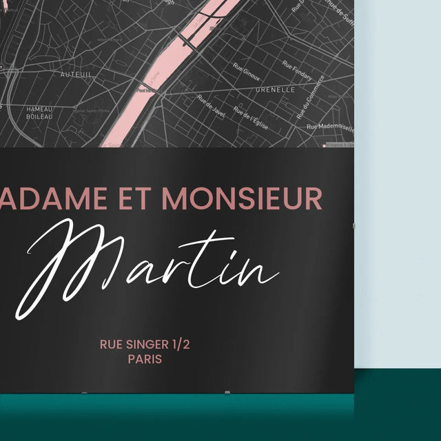 Le Plan De Ville: Madame Et Monsieur - Affiche