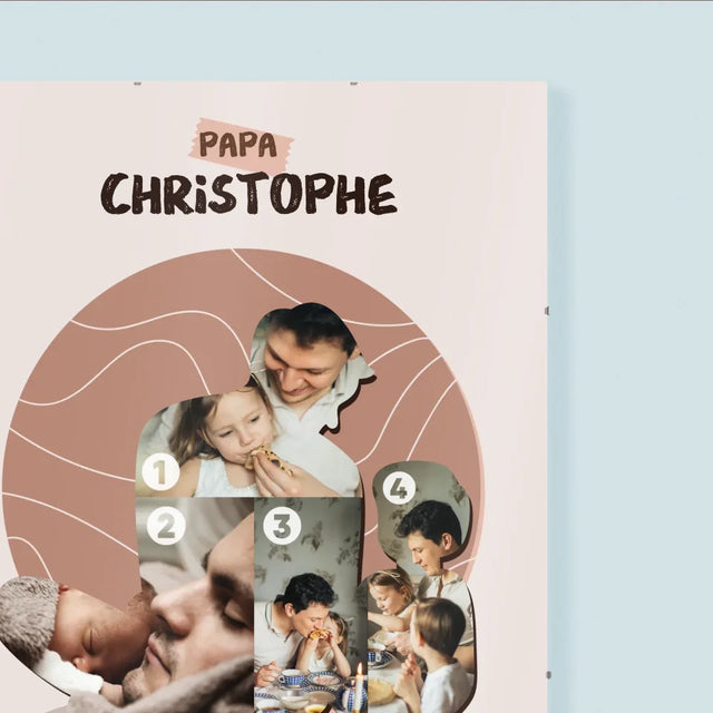 Forme Des Photos: Souvenirs Inoubliables - Affiche