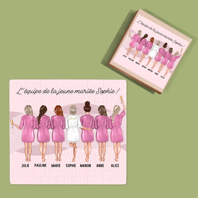 La Création Du Personnage: L'Équipe De La Jeune Mariée - Casse-Têtes