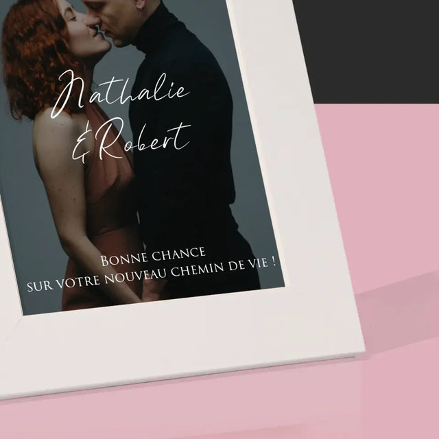 La Photo Et Un Texte: Photo De Mariage, Les Souhaits - Cadre Photo