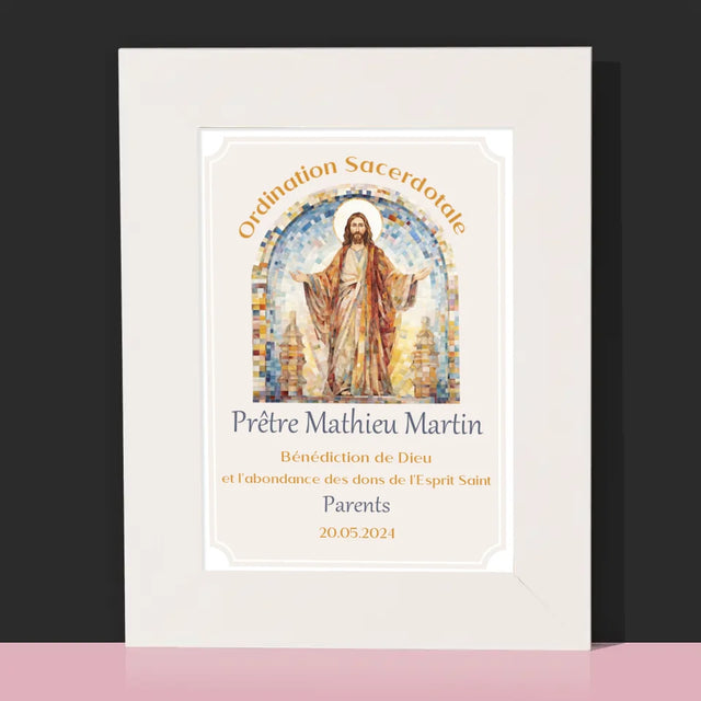 Le Prénom Et Un Texte: Ordination Sacerdotale - Cadre Photo