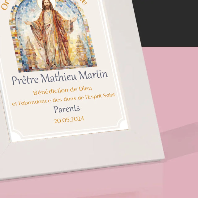 Le Prénom Et Un Texte: Ordination Sacerdotale - Cadre Photo