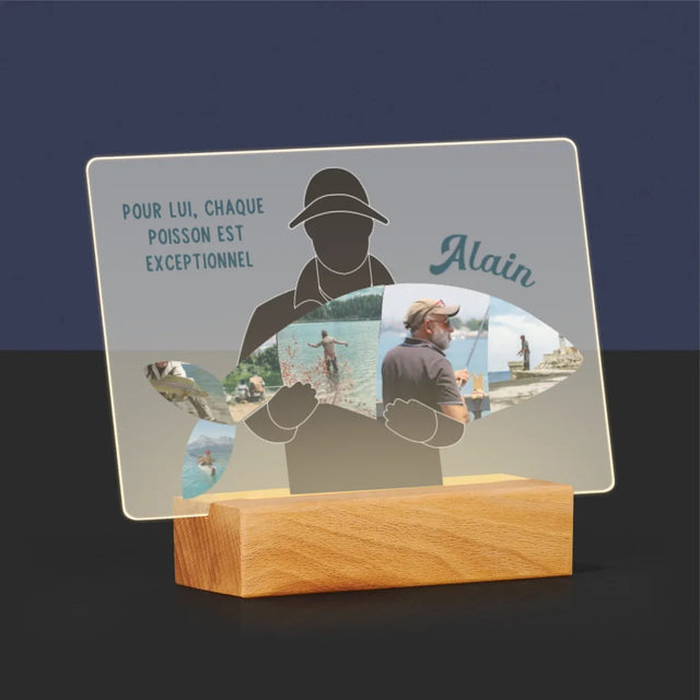 Forme Des Photos: Chaque Poisson - Impression Sur Verre Acrylique