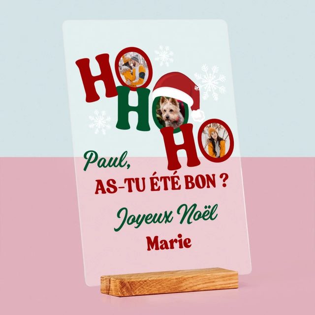 Le Collage Photo: Ho Ho Ho - Impression Sur Verre Acrylique