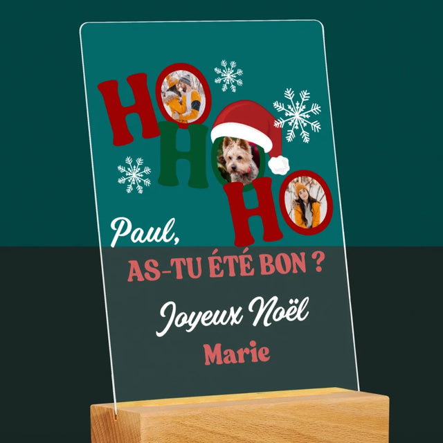 Le Collage Photo: Ho Ho Ho - Impression Sur Verre Acrylique