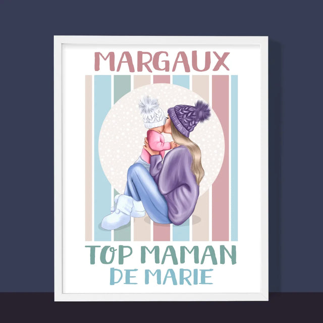 La Création Du Personnage: Top Maman - Impression Encadrée 30X40