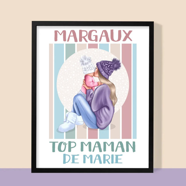 La Création Du Personnage: Top Maman - Impression Encadrée 30X40