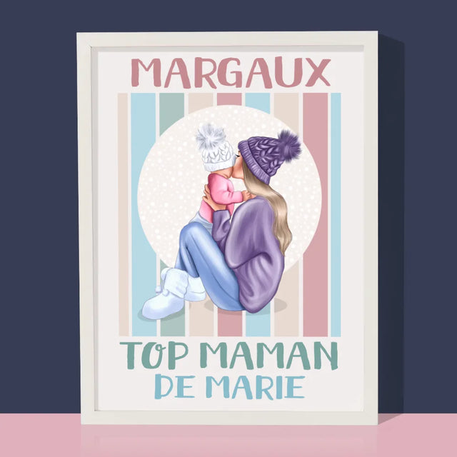 La Création Du Personnage: Top Maman - Impression Encadrée 30X40