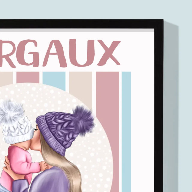 La Création Du Personnage: Top Maman - Impression Encadrée 30X40