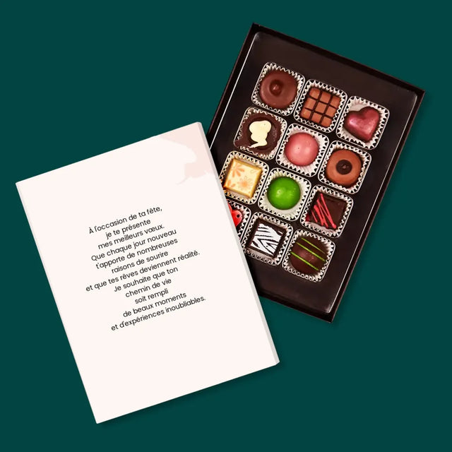 Collage Photo De Lettre: Faire Un Vœu - Pralines