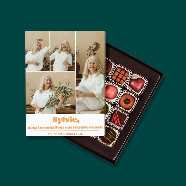 Le Collage Photo: Une Retraite Réussie - Pralines