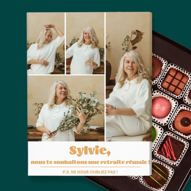 Le Collage Photo: Une Retraite Réussie - Pralines