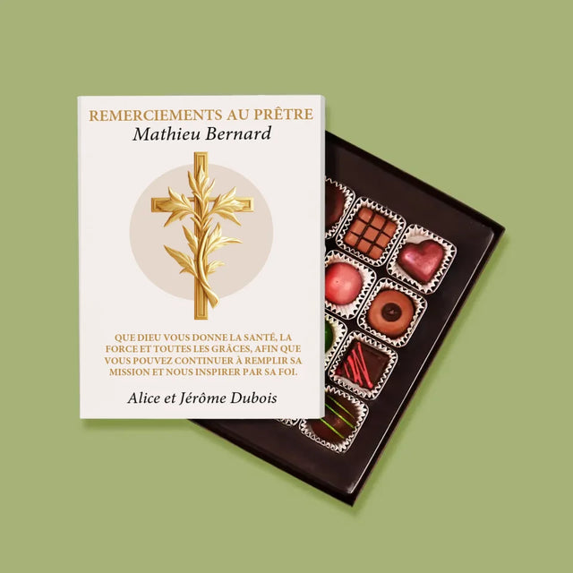 Le Prénom Et Un Texte: Remerciements Au Prêtre - Pralines