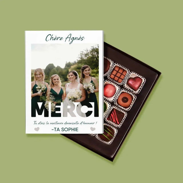La Photo Et Un Texte: Tu Étais La Meilleure Demoiselle D'Honneur ! - Pralines
