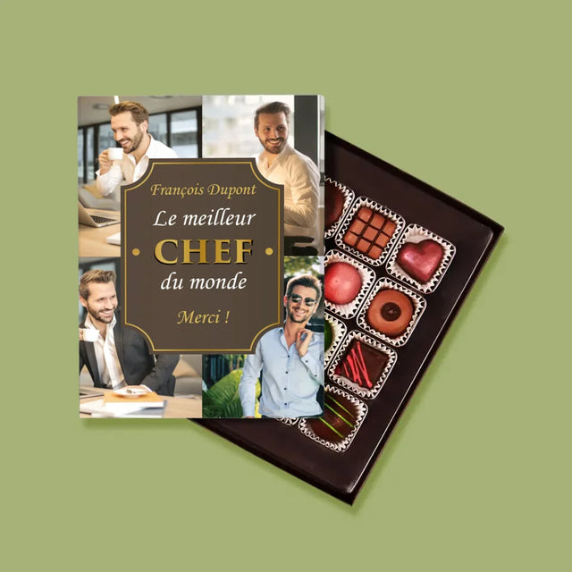 Le Collage Photo: Le Meilleur Chef Du Monde - Pralines