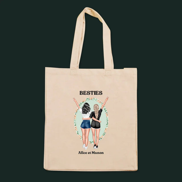 La Création Du Personnage: Best Friends - Sac En Toile
