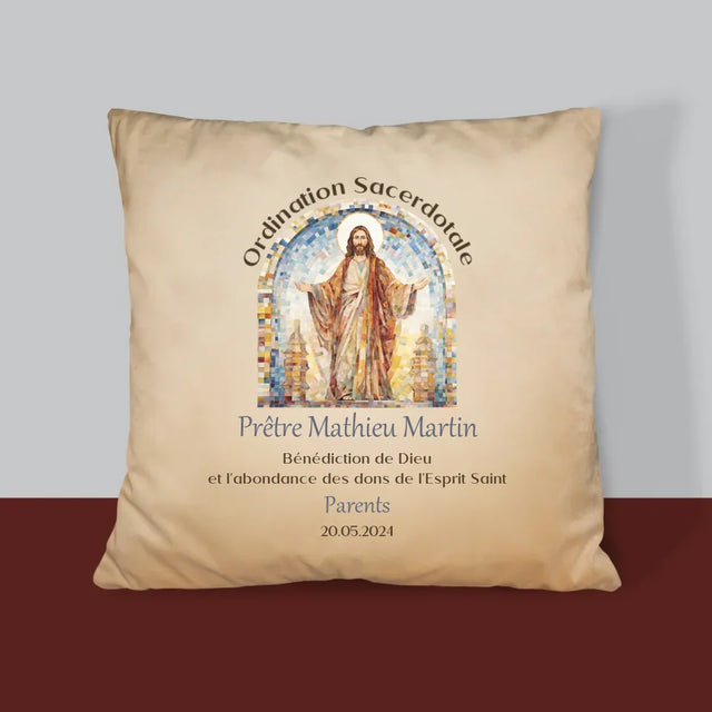 Le Prénom Et Un Texte: Ordination Sacerdotale - Coussin