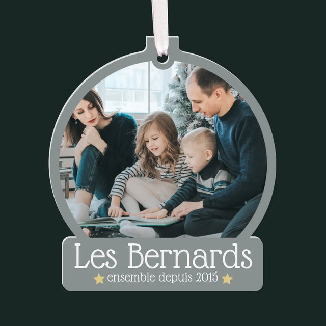 La Photo Et Un Texte: Ensemble Depuis - Boule De Noël Boule