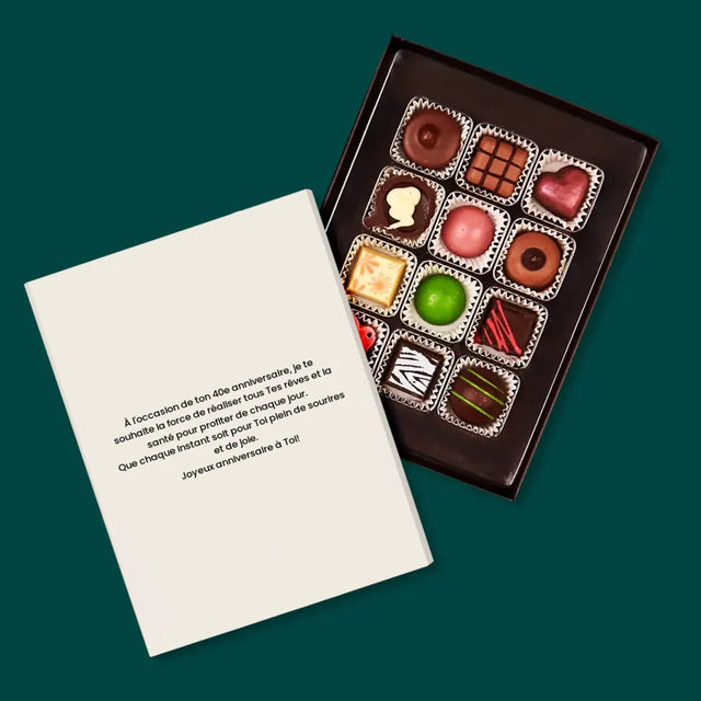 Collage Photo De Lettre: 40 Ans De Tes Photos - Pralines