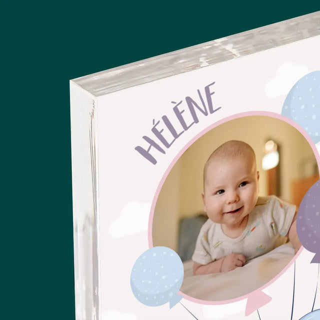 Acte De Naissance De L'Enfant: Métrique, L'Éléphant - Bloc Acrylique