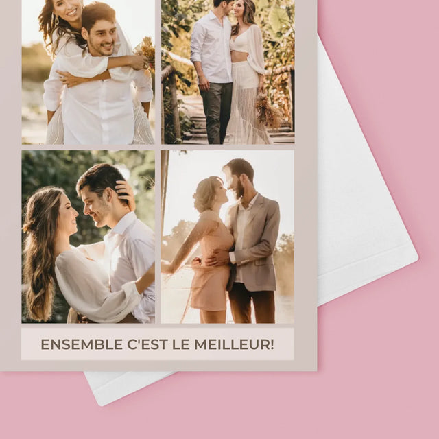 Collage Photo: Le Meilleur Ensemble Collage De Photos - Carte De Vœux