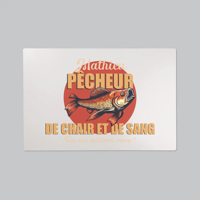 Le Prénom Et Un Texte: Pêcheur De Chair Et De Sang - Sous-Main Bureau