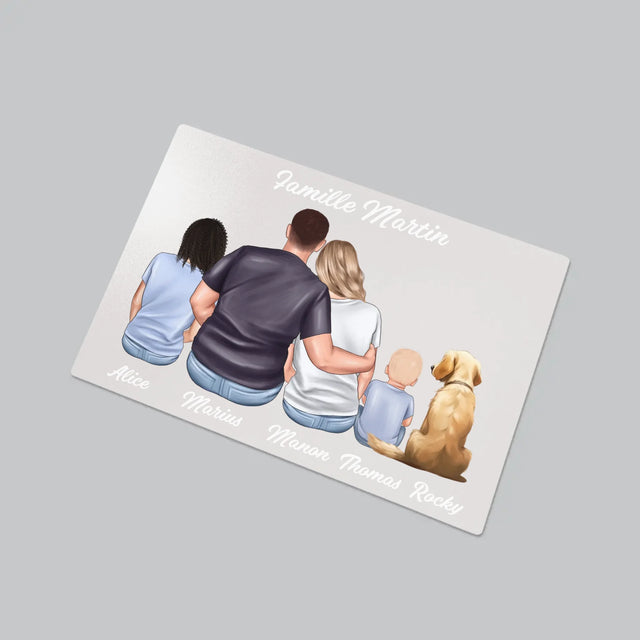 La Création Du Personnage: Portrait De Famille - Sous-Main Bureau