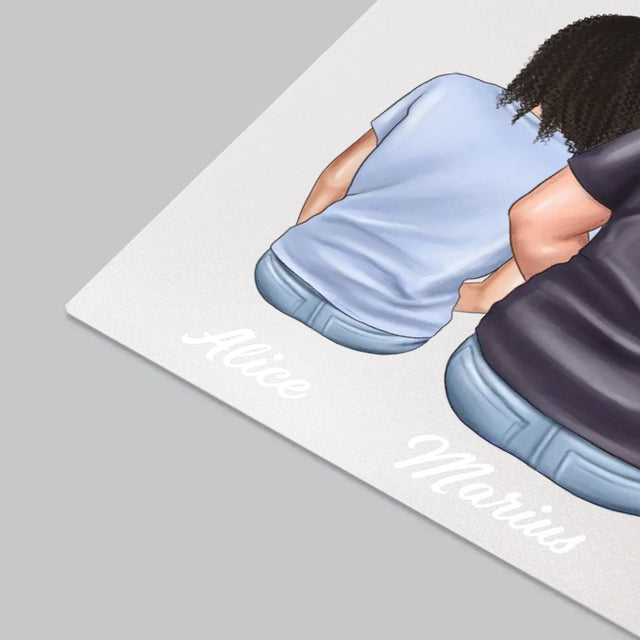 La Création Du Personnage: Portrait De Famille - Sous-Main Bureau