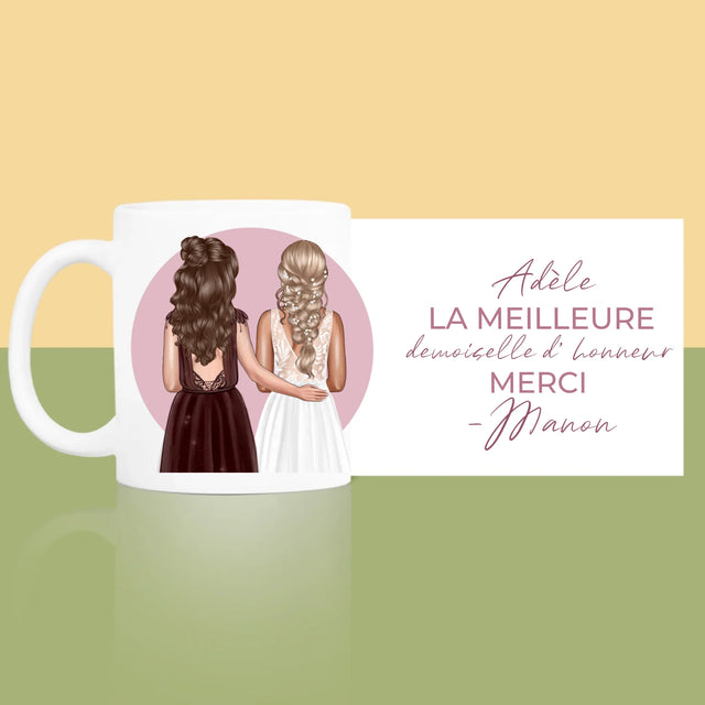 La Création Du Personnage: La Meilleure Demoiselle D'Honneur - Le Mug