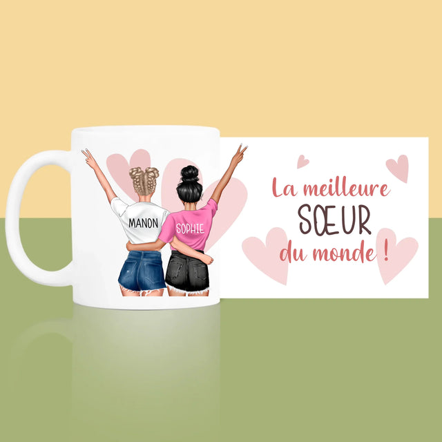La Création Du Personnage: La Meilleure Sœur Du Monde - Le Mug
