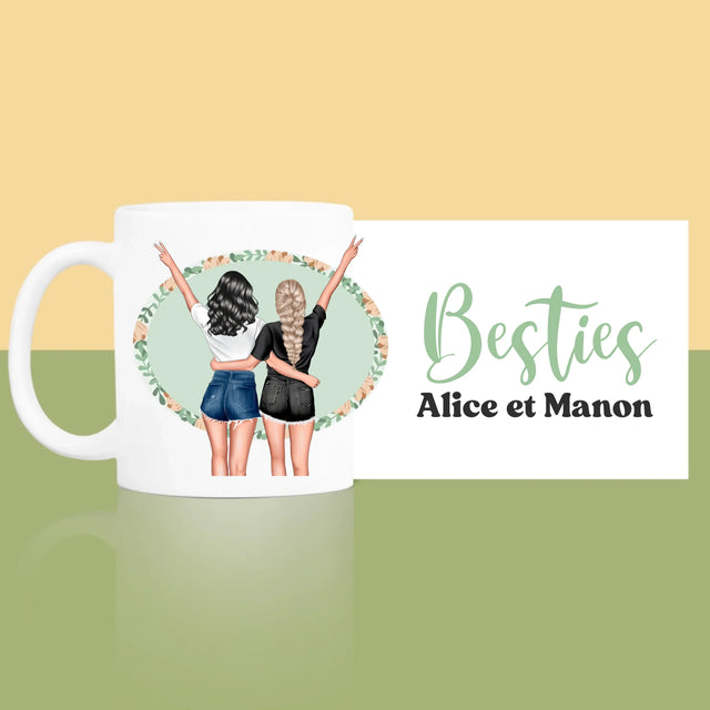La Création Du Personnage: Best Friends - Le Mug