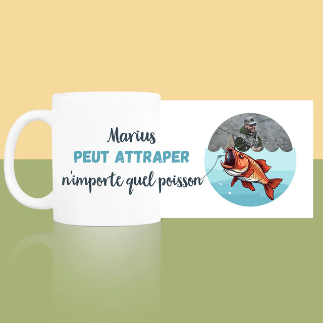 La Photo Et Un Texte: Il Peut Attraper... - Le Mug