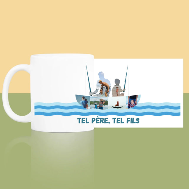 Forme Des Photos: Tel Père, Tel Fils - Le Mug