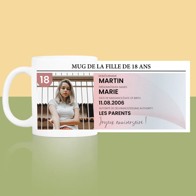 La Photo Et Un Texte: Carte D'Identité - Le Mug