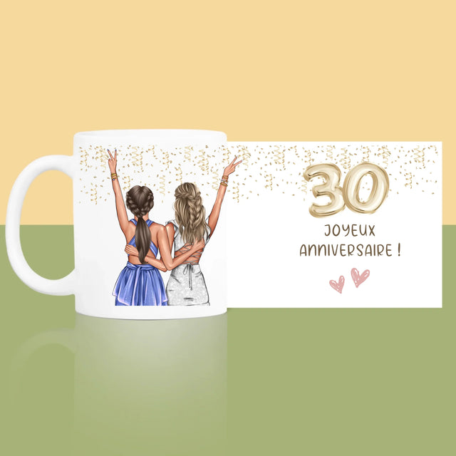La Création Du Personnage: Amies Trente Ans - Le Mug