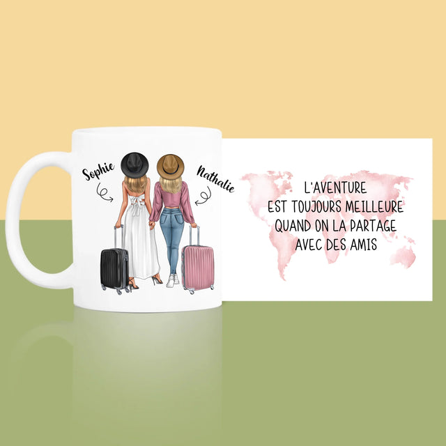 La Création Du Personnage: Amies Voyageuses - Le Mug