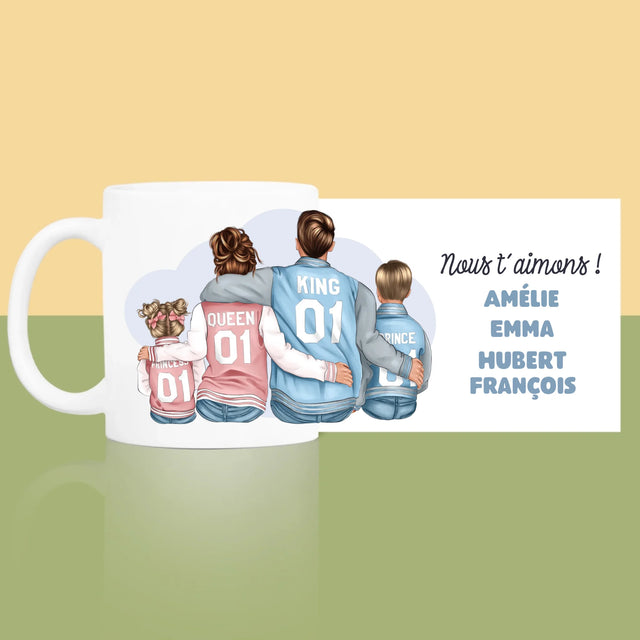 La Création Du Personnage: Famille En Sweatshirts - Le Mug