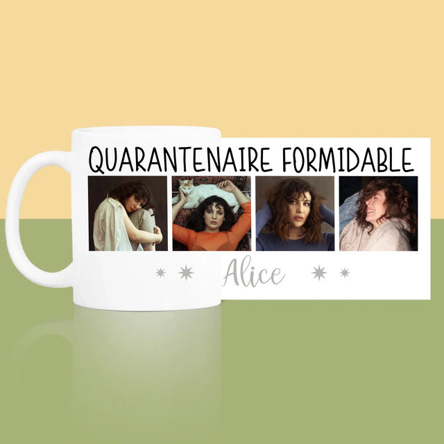 Le Collage Photo: Quarantenaire Formidable - Le Mug