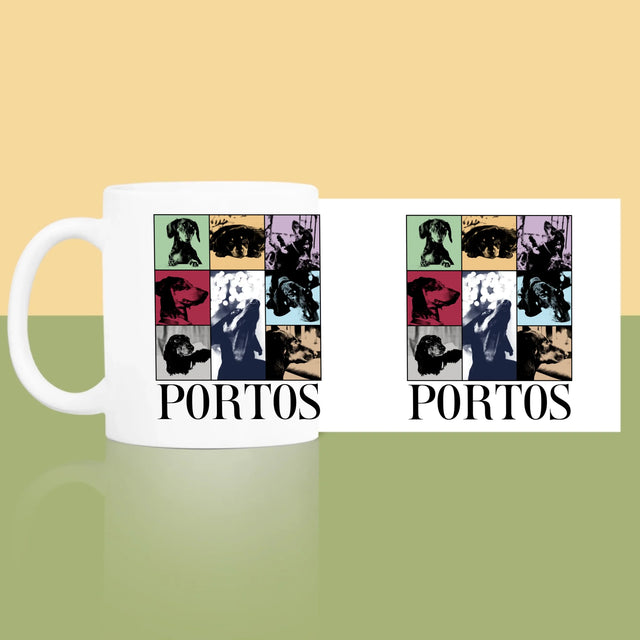 Le Collage Photo: L'Animal Comme Taylor - Le Mug