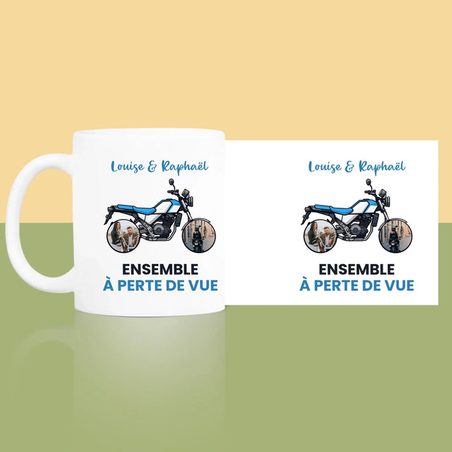 Le Collage Photo: Ensemble À Perte De Vue - Le Mug