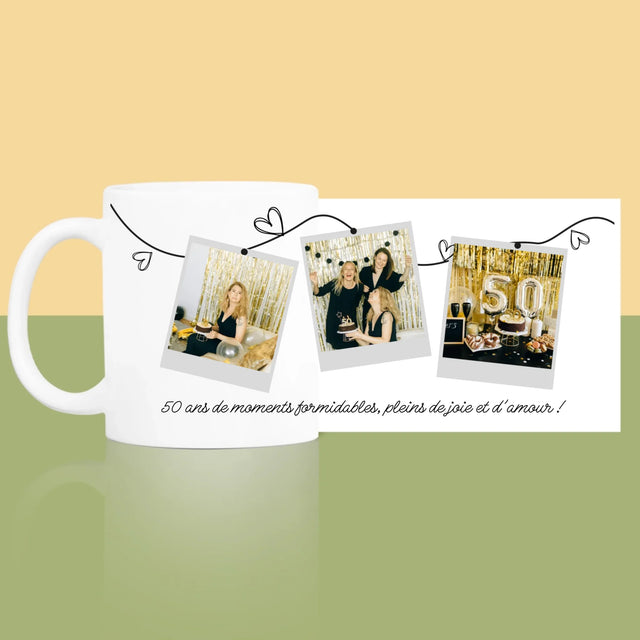 Le Collage Photo: 50 Ans De Moments Formidables - Le Mug