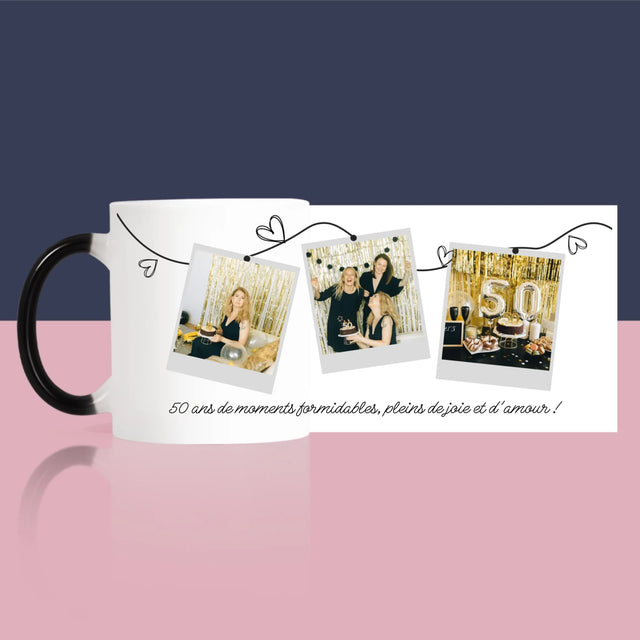 Le Collage Photo: 50 Ans De Moments Formidables - Le Mug