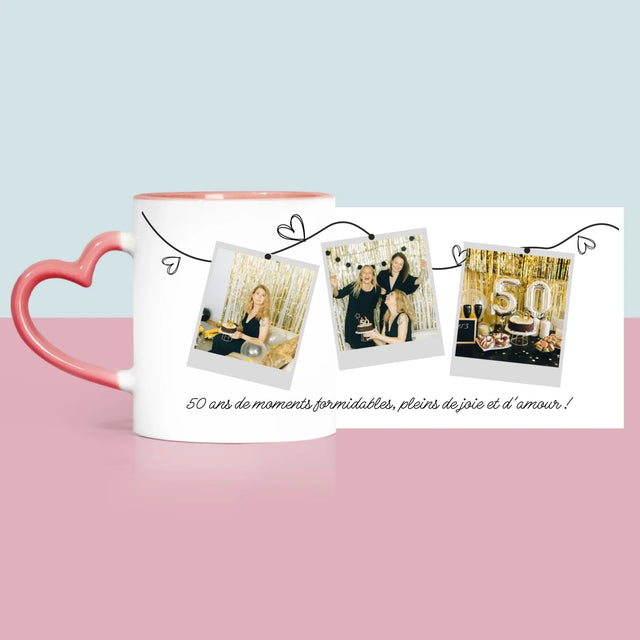 Le Collage Photo: 50 Ans De Moments Formidables - Le Mug