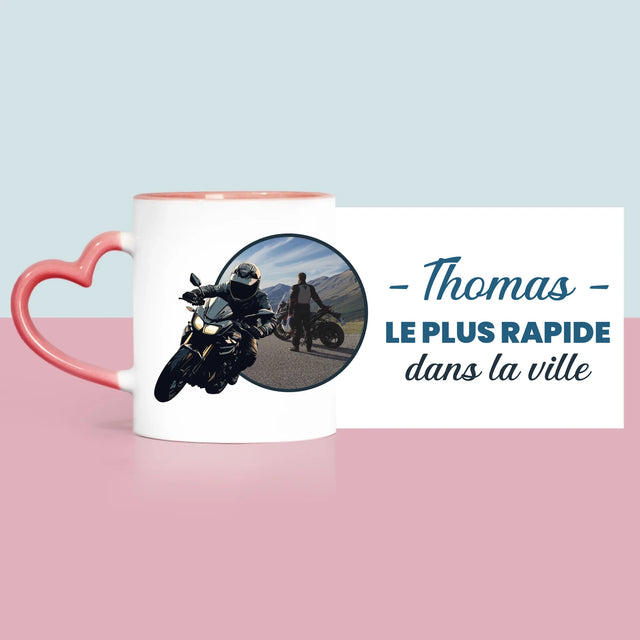 La Photo Et Un Texte: Le Plus Rapide Dans La Ville - Le Mug