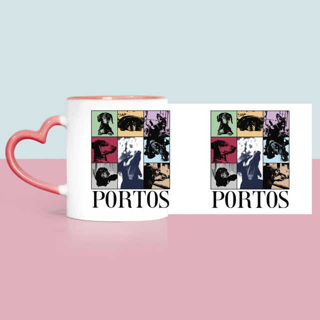 Le Collage Photo: L'Animal Comme Taylor - Le Mug