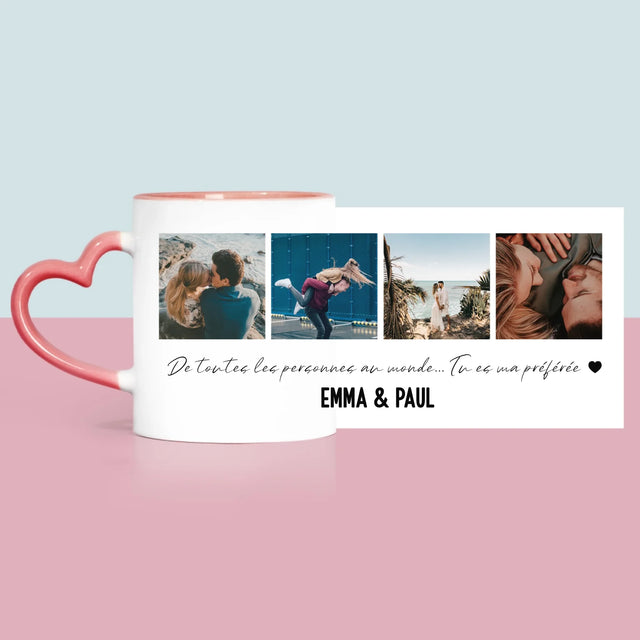 Le Collage Photo: De Toutes Les Personnes Dans Le Monde - Le Mug