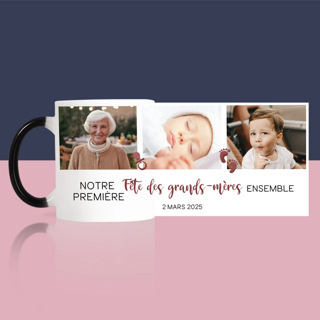 Le Collage Photo: La Première Fête Des Grand-Mères - Le Mug