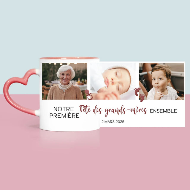 Le Collage Photo: La Première Fête Des Grand-Mères - Le Mug